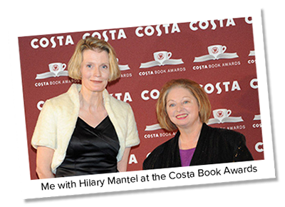 Me with Hilary Mantel
