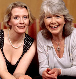 Pic of Wendy and Jilly Cooper