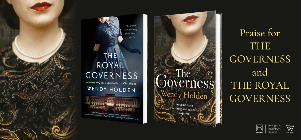 Banner image showing UK and US book covers